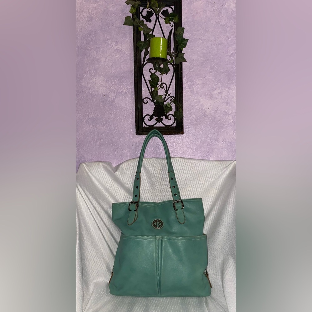Relic turquoise tote Bag